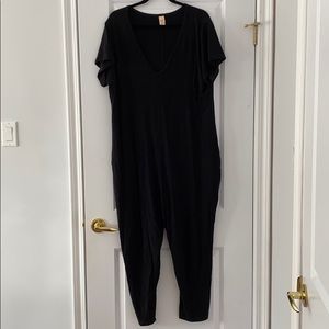 Smash + Tess Sunday Romper in Midnight Black